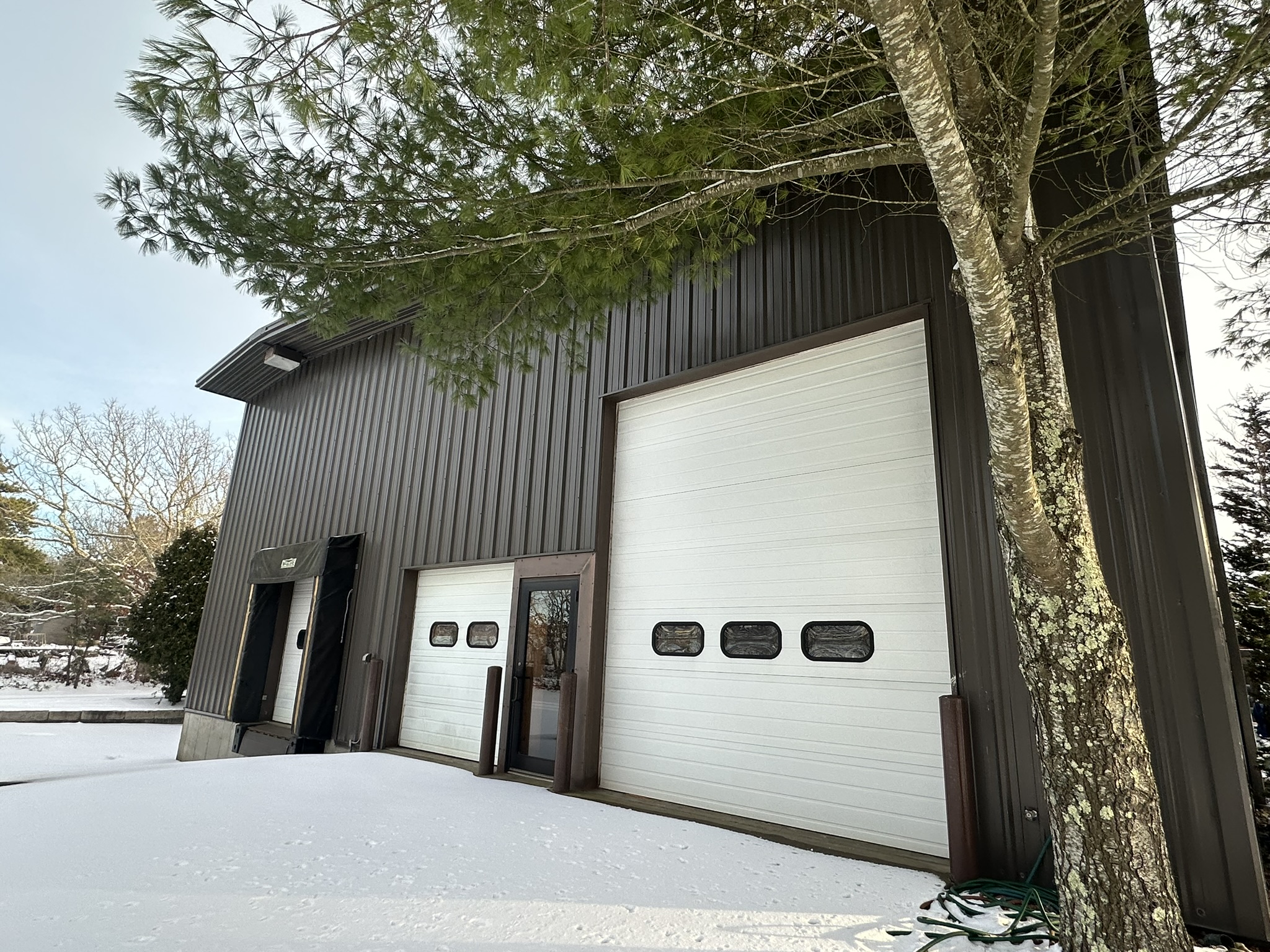 Drive-in bay exterior - alternate view