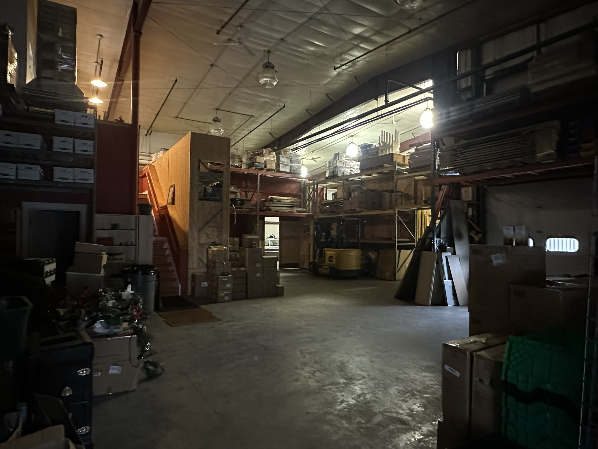 Semi bay 1 interior - depth view